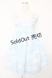 Angelic Pretty / Misty Skyジャンパースカート  サックス Y-25-10-15-072-AP-OP-AS-ZY