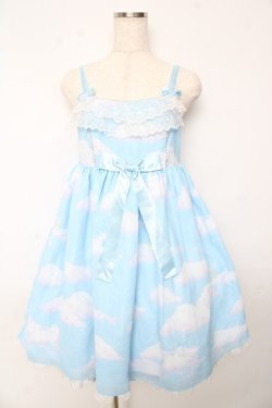 画像1: Angelic Pretty / Misty Skyジャンパースカート  サックス Y-25-10-15-072-AP-OP-AS-ZY