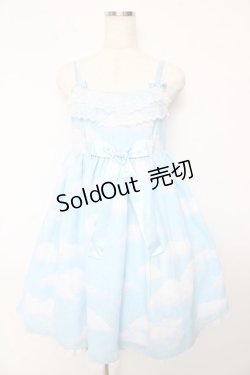 画像1: Angelic Pretty / Misty Skyジャンパースカート  サックス Y-25-10-15-072-AP-OP-AS-ZY