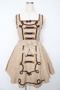 Angelic Pretty / Melty Whip Chocolateジャンパースカート  ベージュ Y-25-10-15-073-AP-OP-AS-ZY