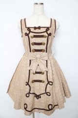 Angelic Pretty / Melty Whip Chocolateジャンパースカート  ベージュ Y-25-10-15-073-AP-OP-AS-ZY