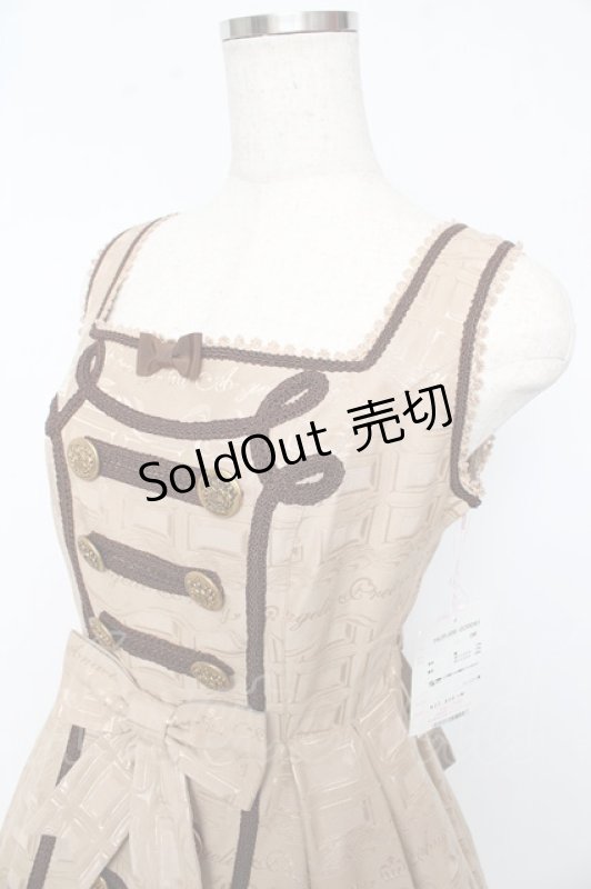 画像3: Angelic Pretty / Melty Whip Chocolateジャンパースカート  ベージュ Y-25-10-15-073-AP-OP-AS-ZS (3)