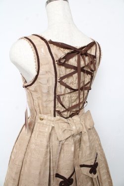 画像5: Angelic Pretty / Melty Whip Chocolateジャンパースカート  ベージュ Y-25-10-15-073-AP-OP-AS-ZY
