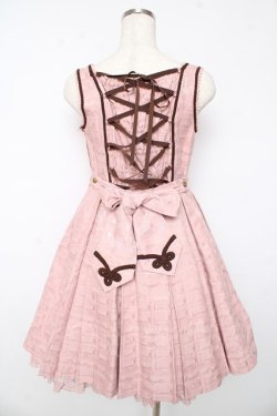 画像2: Angelic Pretty / Melty Whip Chocolateジャンパースカート  ピンク Y-25-10-15-074-AP-OP-AS-ZY