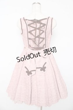 画像2: Angelic Pretty / Melty Whip Chocolateジャンパースカート  ピンク Y-25-10-15-074-AP-OP-AS-ZY