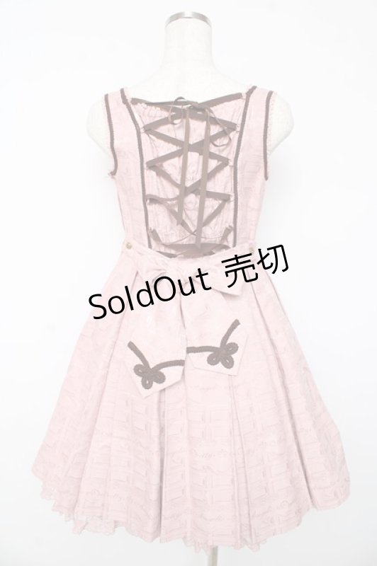 画像2: Angelic Pretty / Melty Whip Chocolateジャンパースカート  ピンク Y-25-10-15-074-AP-OP-AS-ZY (2)