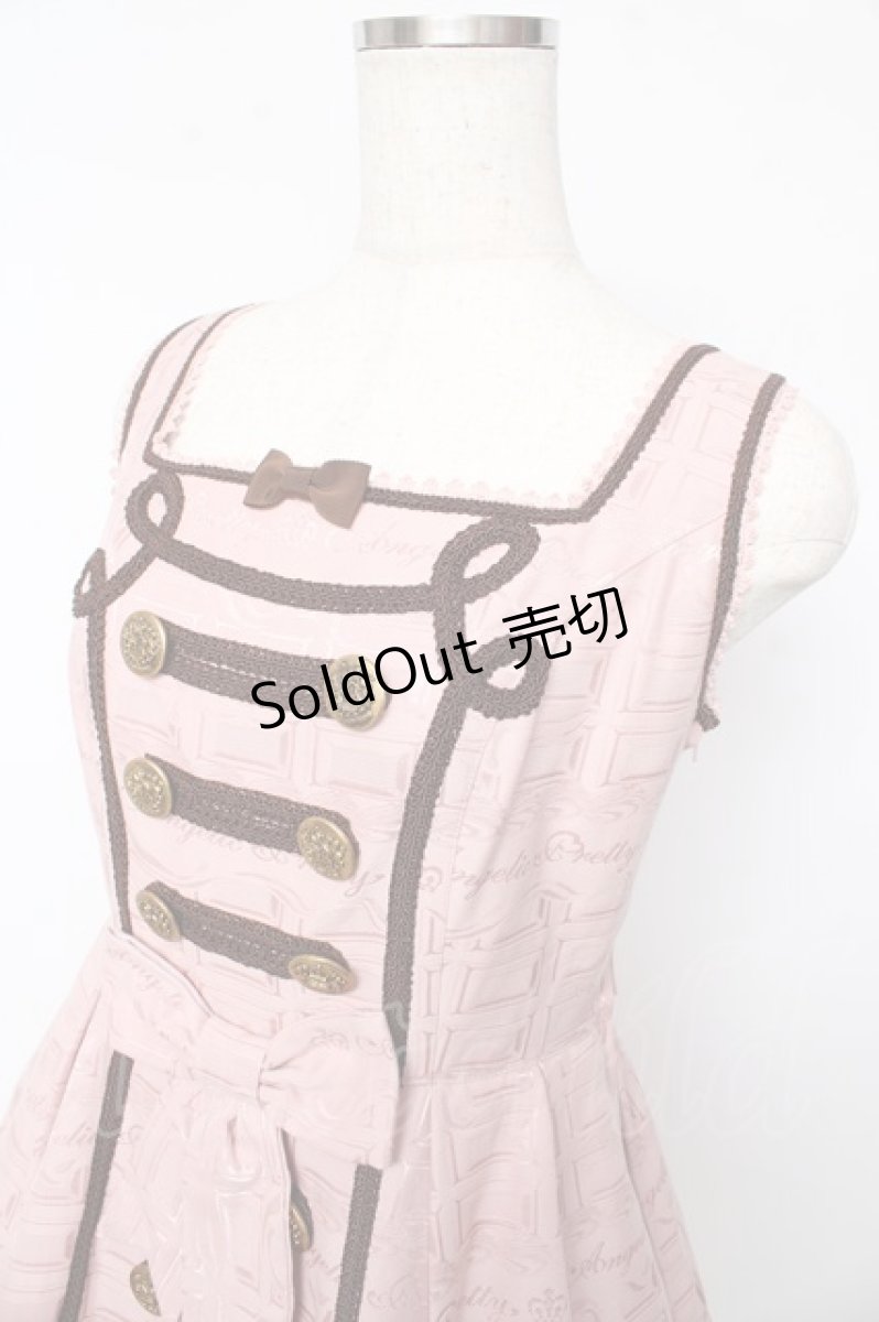 画像3: Angelic Pretty / Melty Whip Chocolateジャンパースカート  ピンク Y-25-10-15-074-AP-OP-AS-ZY (3)