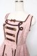 画像3: Angelic Pretty / Melty Whip Chocolateジャンパースカート  ピンク Y-25-10-15-074-AP-OP-AS-ZY (3)