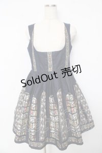 Innocent World / ウエストミンスターコルセットジャンパースカート M(93cm丈) ネイビー Y-25-10-15-081-IW-OP-SZ-ZY