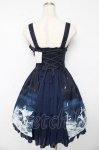 画像2: Innocent World / 奇跡の夜空バッスルジャンパースカート（2015年） M ネイビー Y-25-10-15-083-IW-OP-SZ-ZI (2)