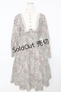 Innocent World / マリアンヌ・ゴブランワンピース L ベージュ Y-25-10-15-086-IW-OP-AS-ZY