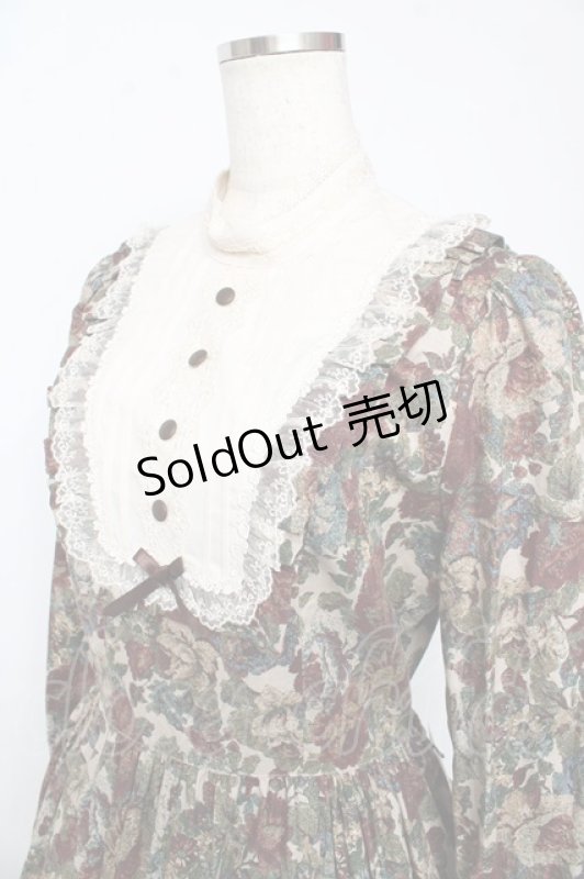 画像3: Innocent World / マリアンヌ・ゴブランワンピース L ベージュ Y-25-10-15-086-IW-OP-AS-ZY (3)