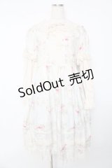 Innocent World / フレンチローズリバイバルドールワンピース L アイボリー Y-25-10-15-089-IW-OP-AS-ZY