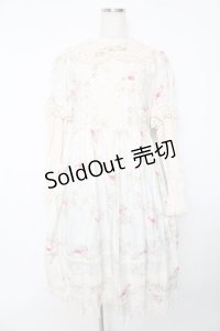 Innocent World / フレンチローズリバイバルドールワンピース L アイボリー Y-25-10-15-089-IW-OP-AS-ZY