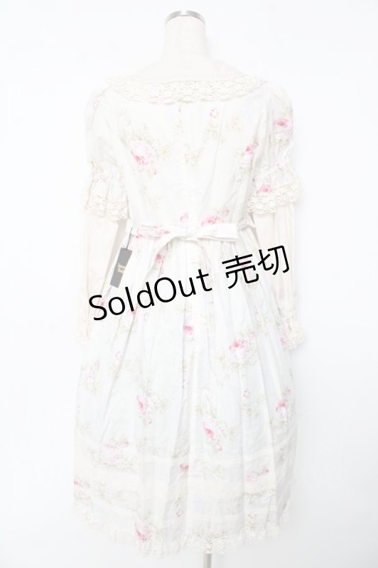画像2: Innocent World / フレンチローズリバイバルドールワンピース L アイボリー Y-25-10-15-089-IW-OP-AS-ZY (2)