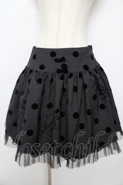 画像1: Angelic Pretty / DOLLY DOTスカート  黒 Y-25-10-15-092-AP-SK-SZ-ZY