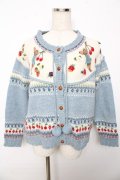 PINK HOUSE / PETER RABBIT CARDIGAN F サックス Y-25-10-15-013-LO-TO-SZ-ZY