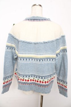 画像2: PINK HOUSE / PETER RABBIT CARDIGAN F サックス Y-25-10-15-013-LO-TO-SZ-ZY