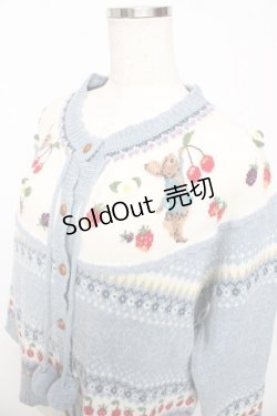 画像3: PINK HOUSE / PETER RABBIT CARDIGAN F サックス Y-25-10-15-013-LO-TO-SZ-ZY