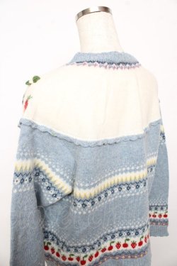画像4: PINK HOUSE / PETER RABBIT CARDIGAN F サックス Y-25-10-15-013-LO-TO-SZ-ZY