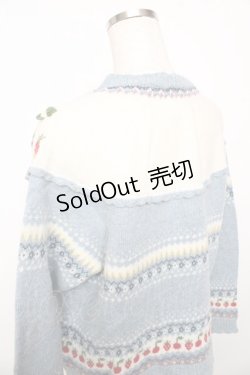 画像4: PINK HOUSE / PETER RABBIT CARDIGAN F サックス Y-25-10-15-013-LO-TO-SZ-ZY