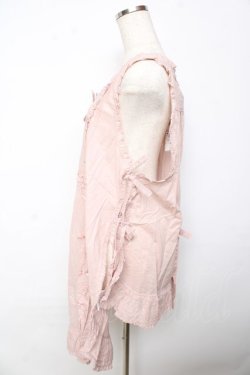 画像4: PINK HOUSE / ひな菊ロンド刺繍タブリエ F ピンク Y-25-10-15-019-LO-OP-SZ-ZY