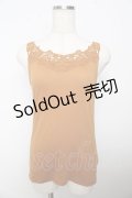 axes femme / レースインナータンク M カラシ Y-25-10-16-053-AX-TO-SZ-ZY