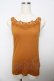 画像1: axes femme / レースインナータンク M カラシ Y-25-10-16-053-AX-TO-SZ-ZY (1)
