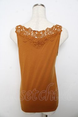 画像2: axes femme / レースインナータンク M カラシ Y-25-10-16-053-AX-TO-SZ-ZY