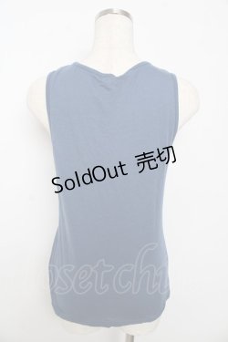 画像2: axes femme / ビジュー使いタンクトップ M 紺 Y-25-10-16-059-AX-TO-SZ-ZT190
