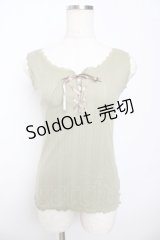 axes femme / はしごリボンタンク M グリーン Y-25-10-16-062-AX-TO-SZ-ZT139