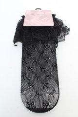 m petit by misako / AMCSレーシーPLレース  黒 Y-25-10-16-010-LO-ZA-SZ-ZT485