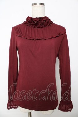 画像1: axes femme / バラタートルインナー M ワイン Y-25-10-16-071-AX-TO-SZ-ZY