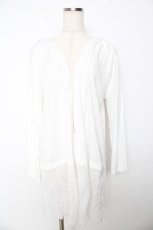 画像1: axes femme / フード付UVカットロングカーディガン F 白 Y-25-10-16-095-AX-TO-SZ-ZI (1)