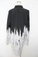 画像2: CIVARIZE / Tipsyバイカラーロングシャツ 46 ブラック Y-25-10-16-100-GO-BL-SZ-ZY (2)