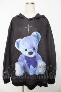 TRAVAS TOKYO / Furry bear Hoodie　パーカー F ブラック Y-25-10-16-102-PU-TO-SZ-ZY