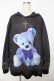 画像1: TRAVAS TOKYO / Furry bear Hoodie　パーカー F ブラック Y-25-10-16-102-PU-TO-SZ-ZY (1)