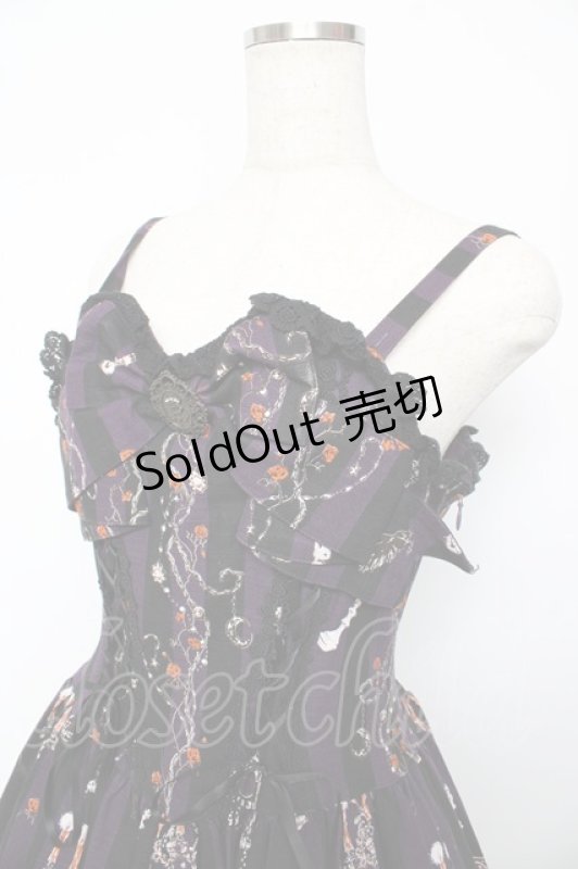 画像3: ALICE and the PIRATES / Rosy night’s MasqueradeジャンパースカートI型  パープル Y-25-10-16-113-PA-OP-SZ-ZY (3)