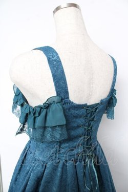 画像5: ATELIER PIERROT / フィッシュテールジャンパースカート  グリーン Y-25-10-16-114-EL-OP-SZ-ZY