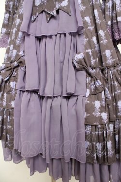 画像4: ATELIER PIERROT / Rosy Bouquet Dress 1 パープル Y-25-10-16-115-EL-OP-SZ-ZY
