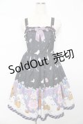 axes femme kawaii / ハロウィンナイトジャンパースカート M 黒 Y-25-10-16-120-AX-OP-SZ-ZY