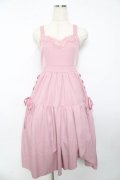 axes femme POETIQUE / フェイバリットカラーワンピース  ピンク Y-25-10-16-121-AX-OP-SZ-ZY