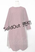 axes femme / 切替ワンピース  ワイン×グレー Y-25-10-16-126-AX-OP-SZ-ZI