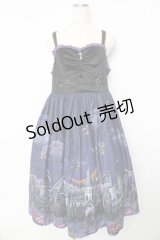 洛芙 / ウィッチタウンジャンバースカート L パープル Y-25-10-16-137-LO-OP-SZ-ZY