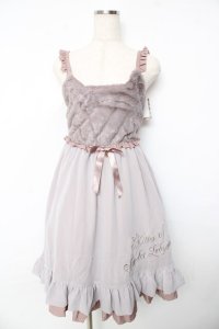 Amavel / Wonder Kittenのふわふわ キャミワンピース F ピンク Y-25-10-16-139-CA-OP-SZ-ZY