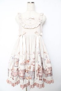 Sweety / アニーの朝食ジャンパースカート M ベージュ Y-25-10-16-142-LO-OP-SZ-ZY