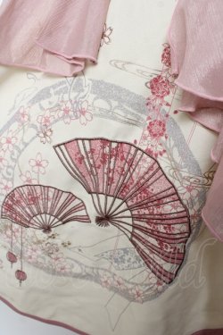 画像4: Ozz oneste / 花霞の夢スカート  ピンク Y-25-10-16-155-OO-SK-SZ-ZY