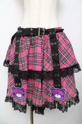 ACDC RAG / ビビッドグルーミー ベルトスカート  ピンク Y-25-10-16-160-PU-SK-SZ-ZY