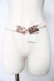 画像2: axes femme POETIQUE / リトルリボンゴムベルト  淡ピンク Y-25-10-16-027-AX-ZA-SZ-ZY (2)