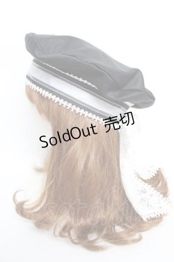 画像3: ALICE and the PIRATES / Celsianaベレー帽  黒 Y-25-10-16-030-PA-AC-SZ-ZY